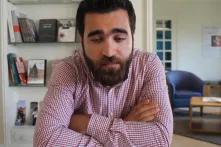 Still from the interview with Haid Haid