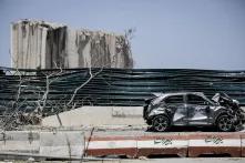 Damaged silos in Beirut Port following the August 4 blast
