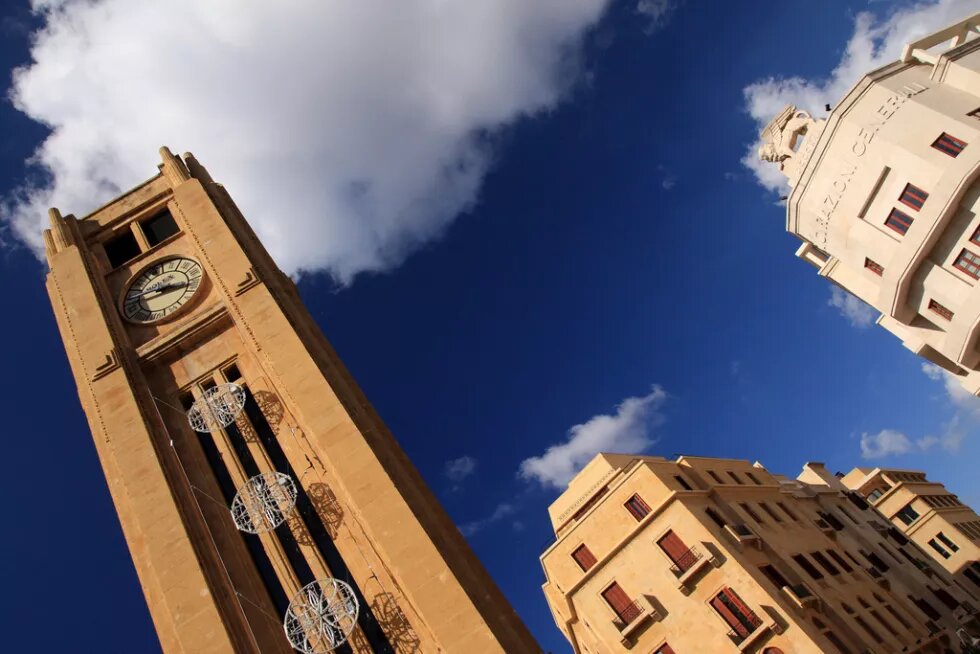 Nejmeh Square, Downtown Beirut, Lebanon Nejmeh Square, Downtown Beirut, Lebanon