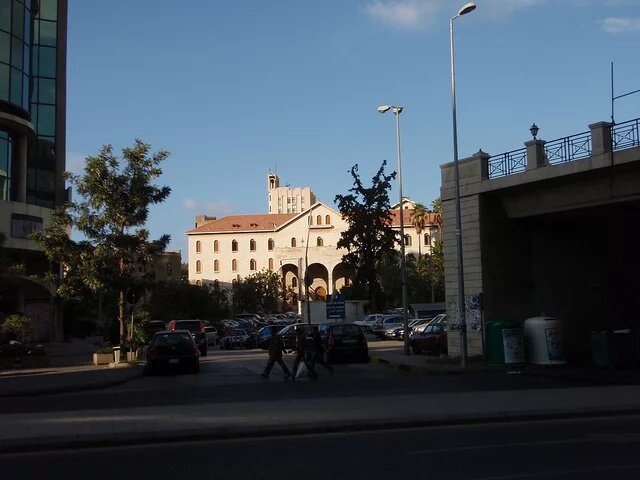 PA250833 Sagesse Street in Achrafieh, Beirut