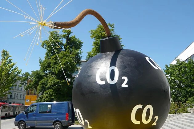 Protest against CCS in Cottbus, Germany