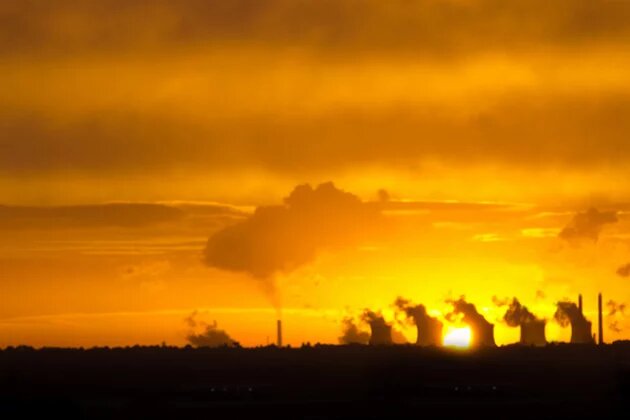 Ferrybridge at Dawn