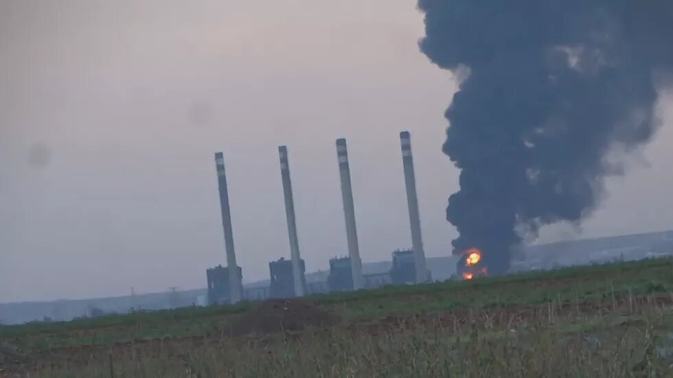 Attack on the Mhardeh Power Plant in Syria Source 