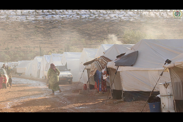 Refugee camp in Aleppo, December 2013 Refugee camp in Aleppo, December 2013